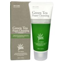 3W Clinic Pure Natural Green Tea Foam Cleansing 100ml(3.38fl. oz)