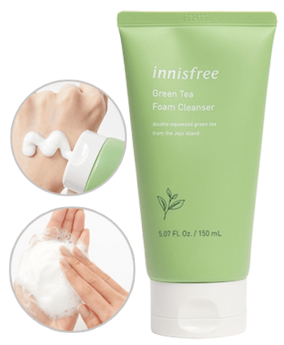 Innisfree Green Tea, Pure Cleansing Foam - Image 2