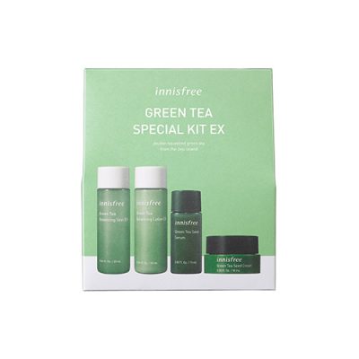 INNISFREE Green Tea Special Kit EX Set 4Pcs